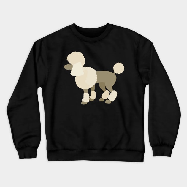 Standard Poodle Crewneck Sweatshirt by kawaii_shop